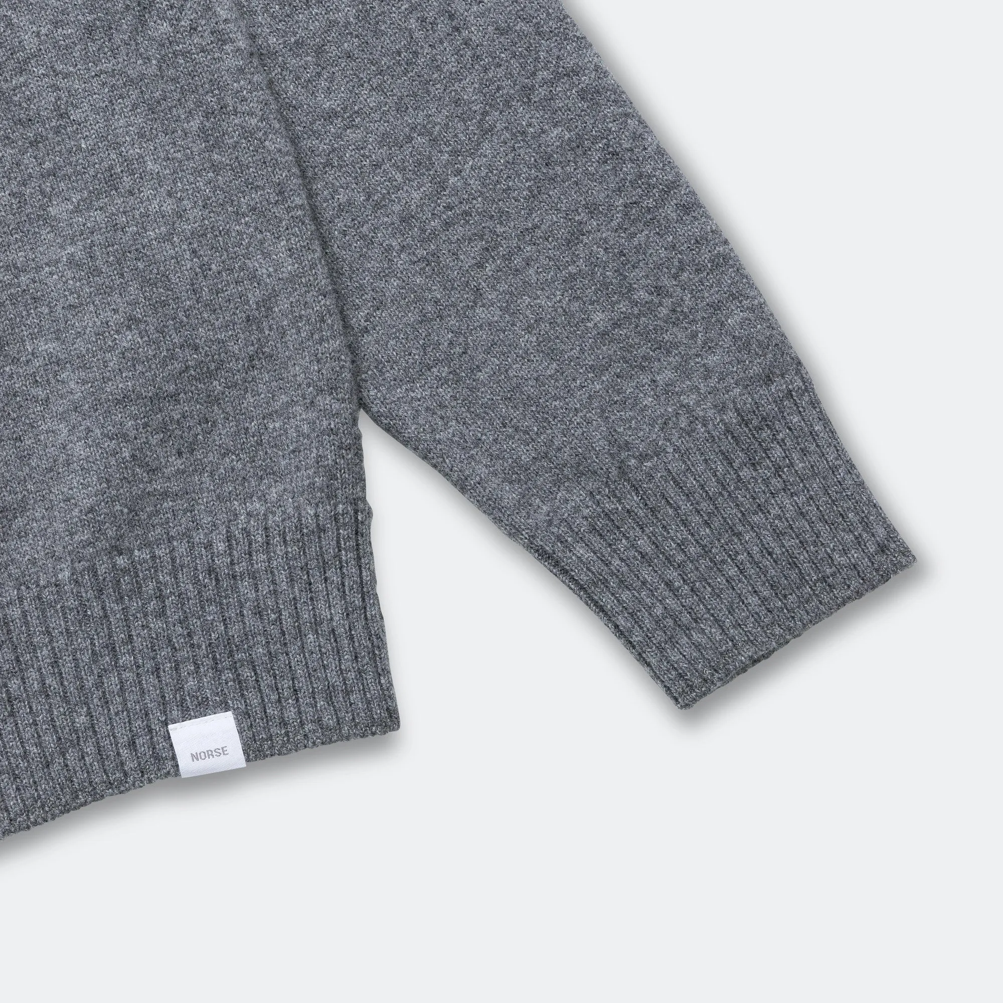 Standard Merino Lambswool Sweater - Grey Melange