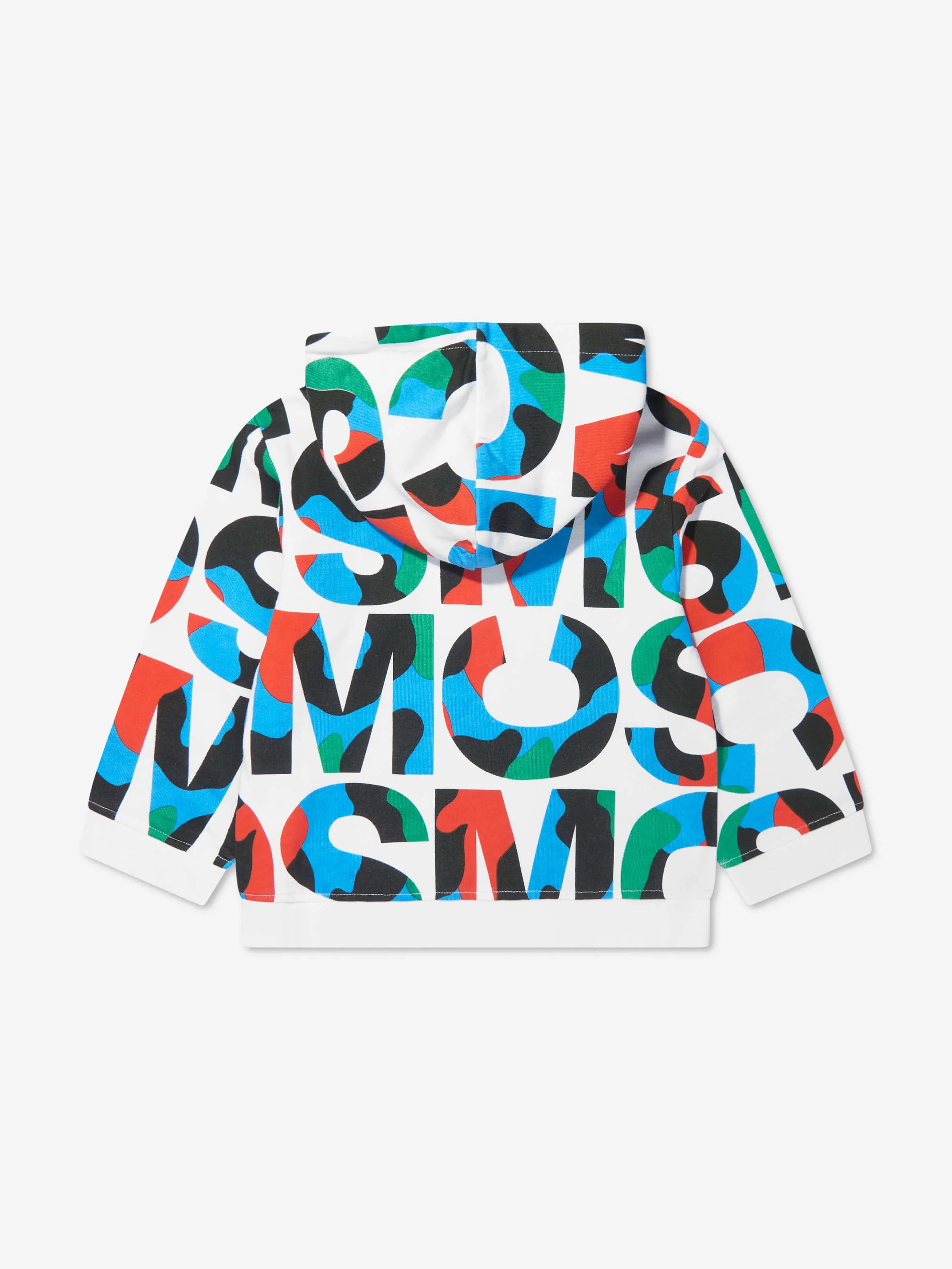 Stella McCartney Boys Logo Hoodie in Multicolour