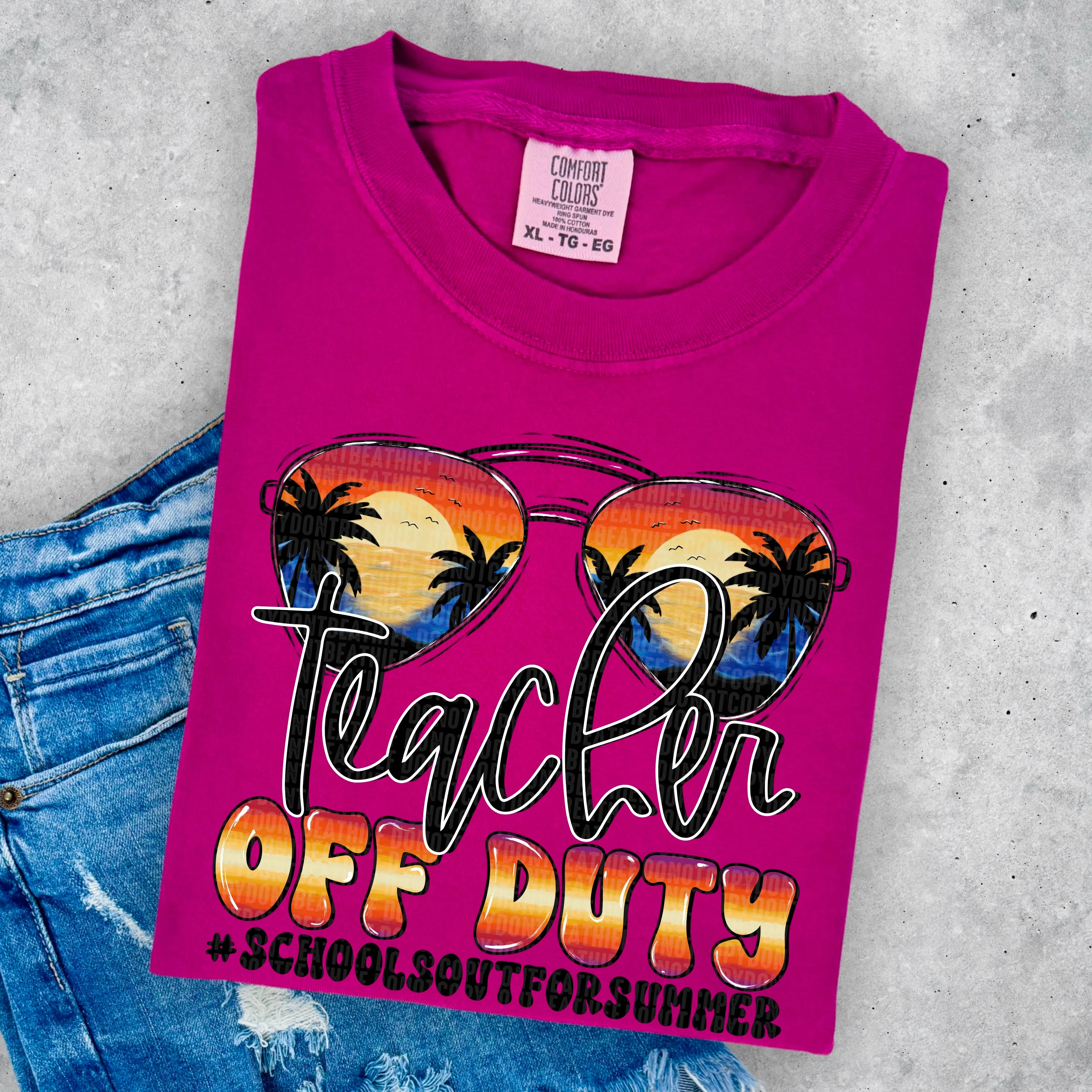 Teacher Off Duty Shirt