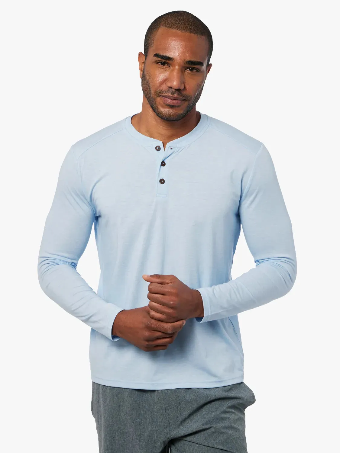 The SeaBreeze Henley | Blue Glow