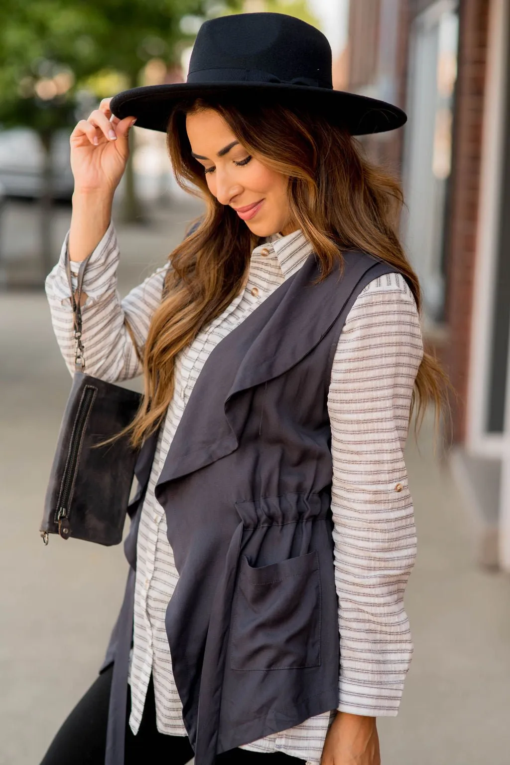 Tie Waist Vest