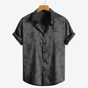 Trendy Floral Short Sleeve Shirts