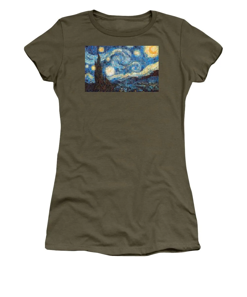 Tribute to Van Gogh - 3 - Women's T-Shirt