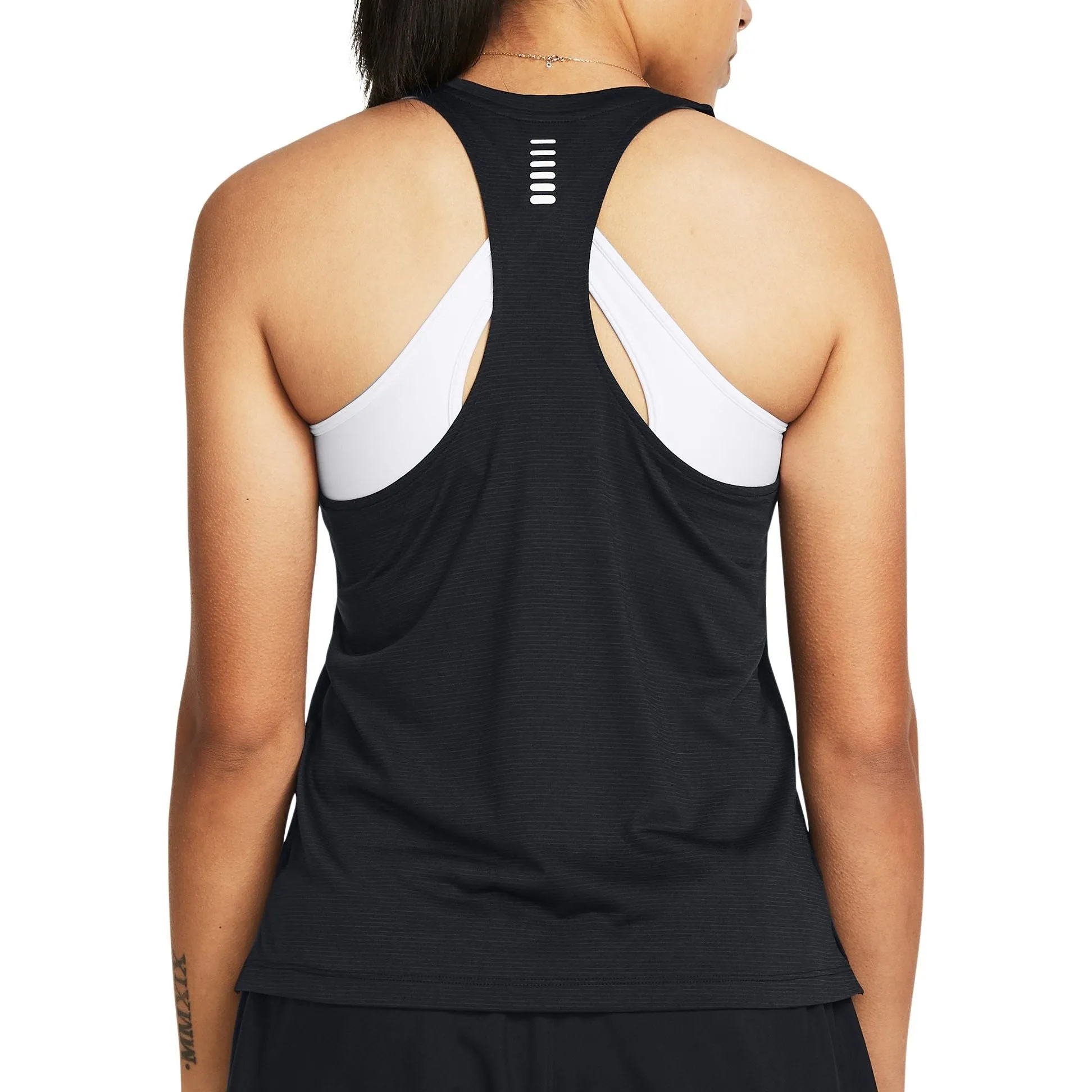 Under Armour Launch Womens Running Vest Tank Top - Black