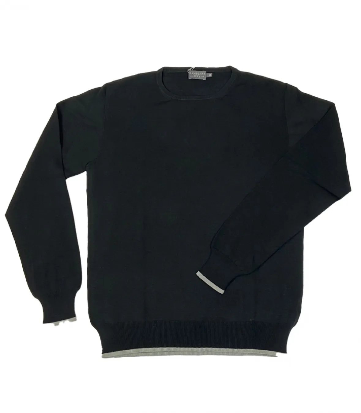 USA Crew Neck Wool Sweater