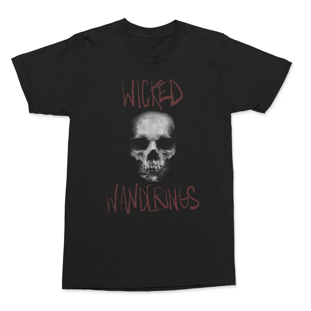 WICKED WANDERINGS SKULL T-SHIRT