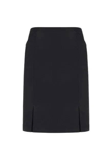 WOMENS FRONT PLEAT DETAIL STRAIGHT SKIRT   20720