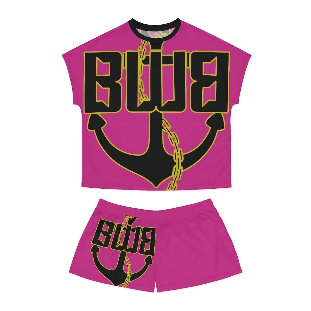 Women's Pink Short Pajama Set