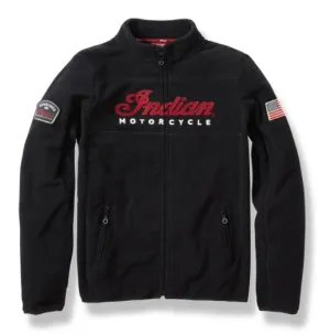 Women's Zip Thru Fleece - Black